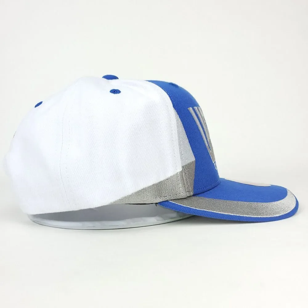 Tampa Bay Lightning Mitchell & Ness NHL Pro Fit Snapback Cap Hat Blue White‎ NWT